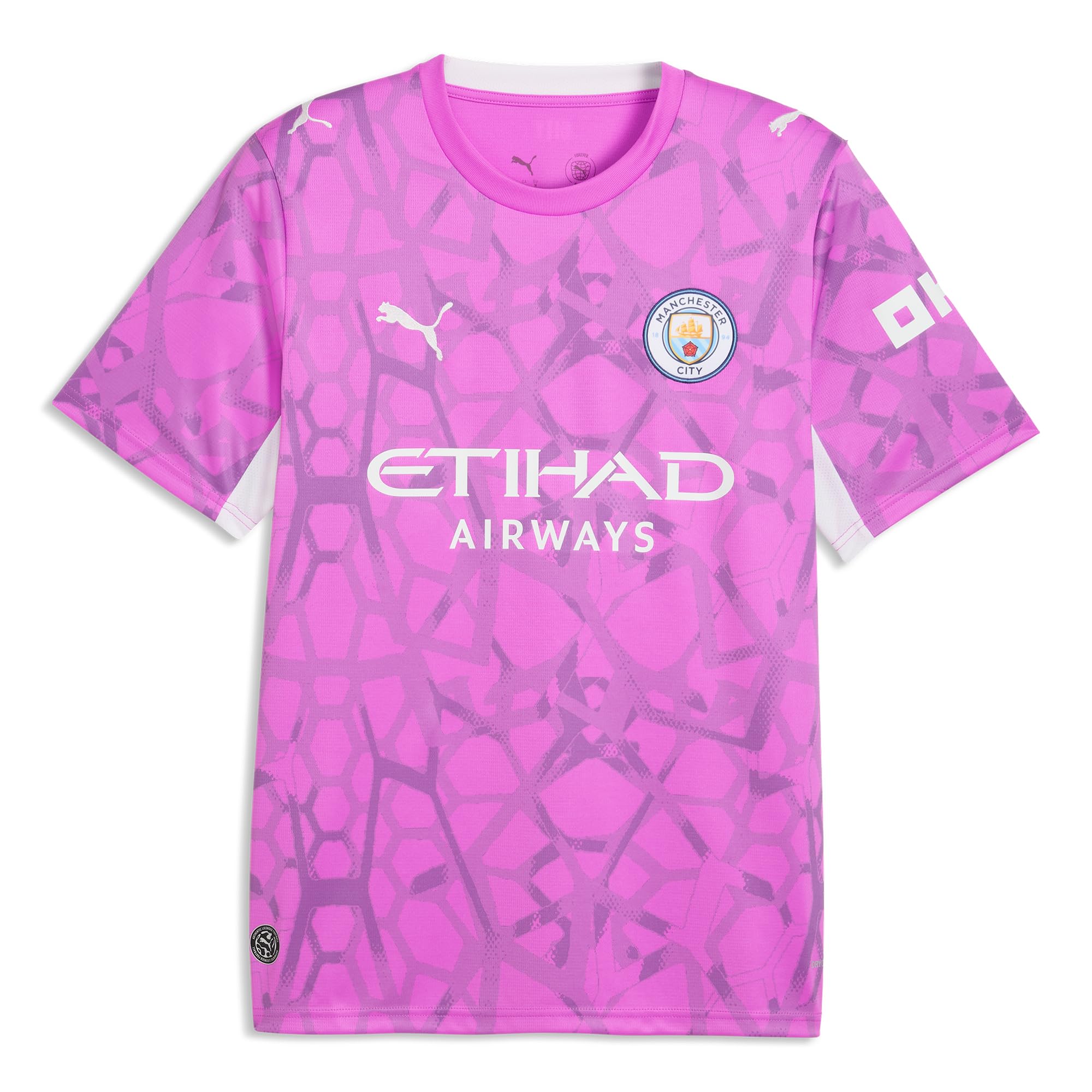 '26-'27 Man City Goalkeeper Shirt (Electric Orchid) Polyester Manchester City Made By: Puma Men's Pink Xxl