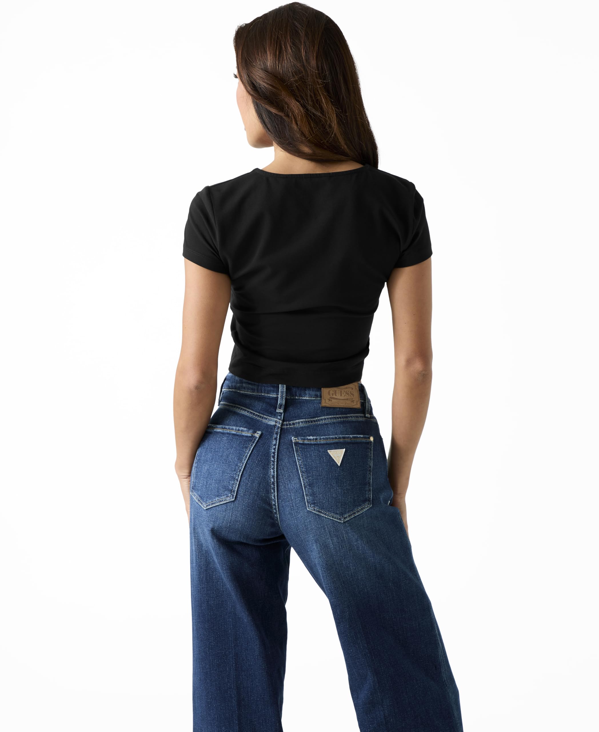 Guess GUESS Elisabette de manga corta ecológica para mujer