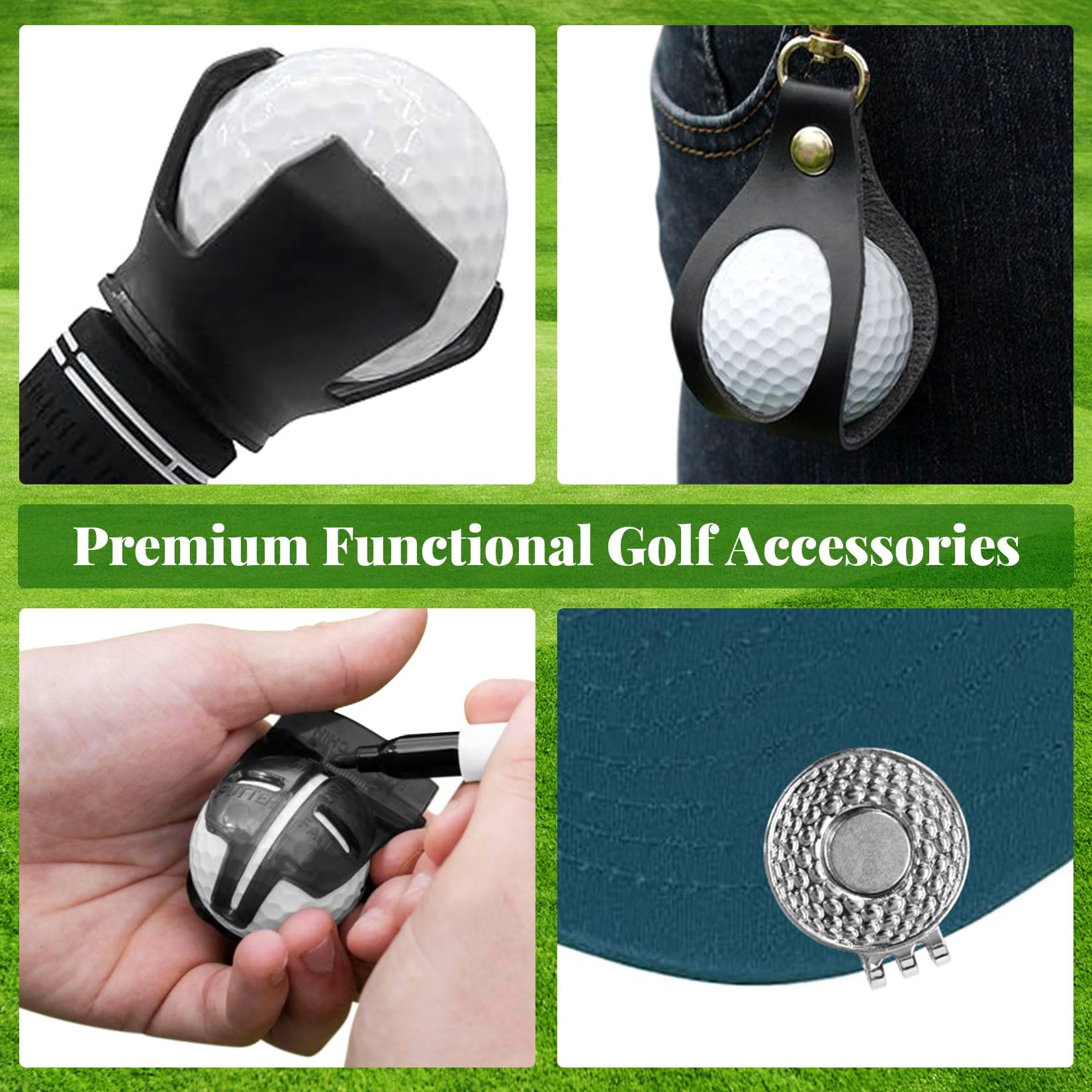 2025 Golf Golf Calendario de Adviento para hombres,regalos de copa de Navidad de 24 días para el padre marido novio con accesorios de golf bolas, contador de puntuación, calcetines, etc