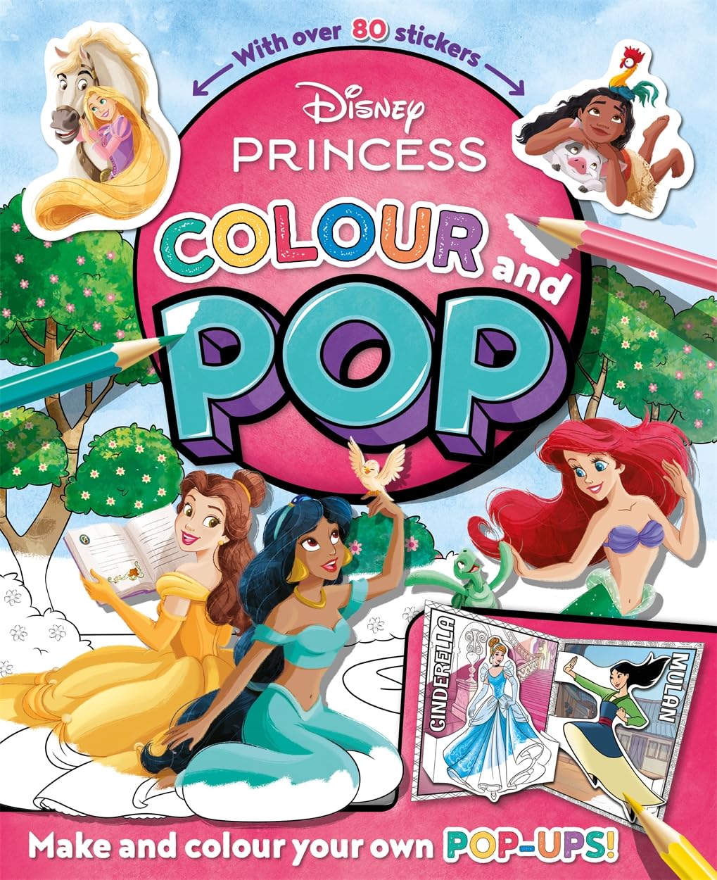 Disney Princess: Colour & Pop (Make and colour your own pop ups!)