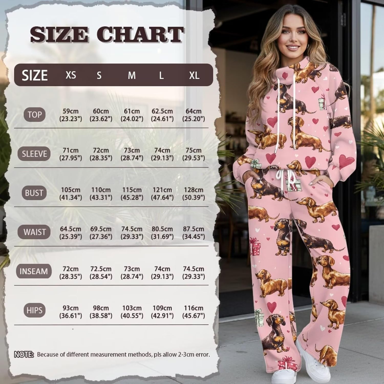 Lounge Sets for Women Sweatsuits 2 PCS Outfits Drawstring Turtleneck Sweatshirt Wide Leg Sweatpants Tracksuit
