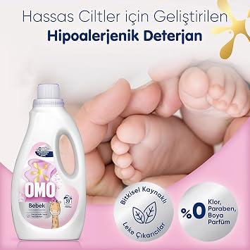 OMO Bebek Sıvı Deterjan 1500 ml