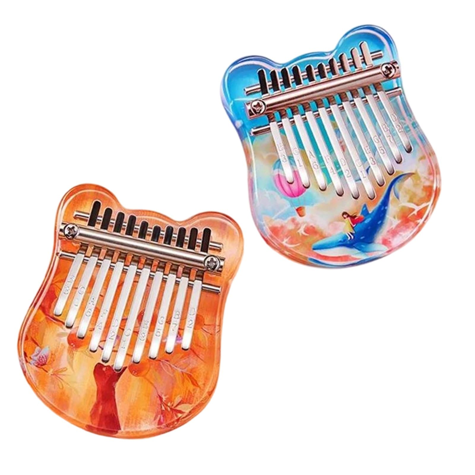 Solidna Kalimba Mini Kalimba Akrylowa