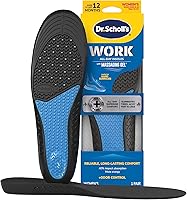 Vista 12 de Dr. Scholl's Plantillas Work All Day Superior Comfort (con) gel de masaje, hombres, 1 par, recortar a medida