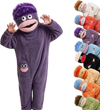 Formemory Silly Wearable Onesie for Adult,Pajamas Halloween
