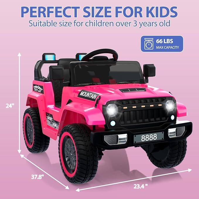 Garvee 12V Camión Eléctrico para Niños con Control Remoto miniatura 2