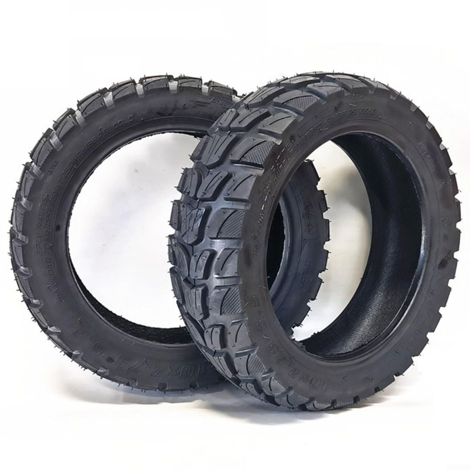 Pneu Tout-terrain 10 X 2,50 Pour Scooter électrique – Diamètre 249 Mm, Caoutchouc Durable, Facile à Installer, Compatible Max