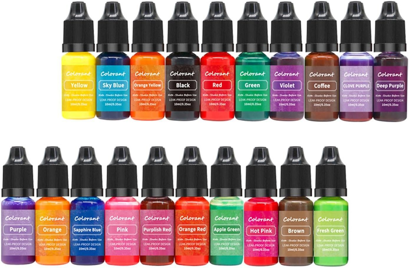 20x Candle Dye Soy Candle Making Dye Colorant Set Soap