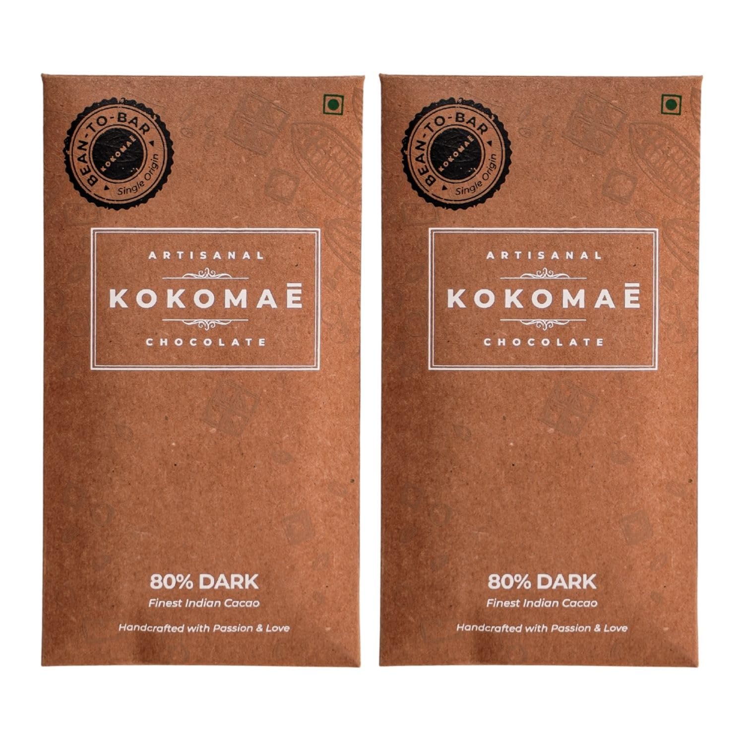 KOKOMAE 80% Bean-to-Bar Dark Chocolate