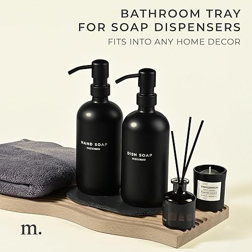 Miniatura 12 de MaisoNovo Bandeja de hormigón blanco para encimera de baño Bandejas de baño para mostrador Bandeja de jabón para cocina Bandeja Blanca,Bandeja