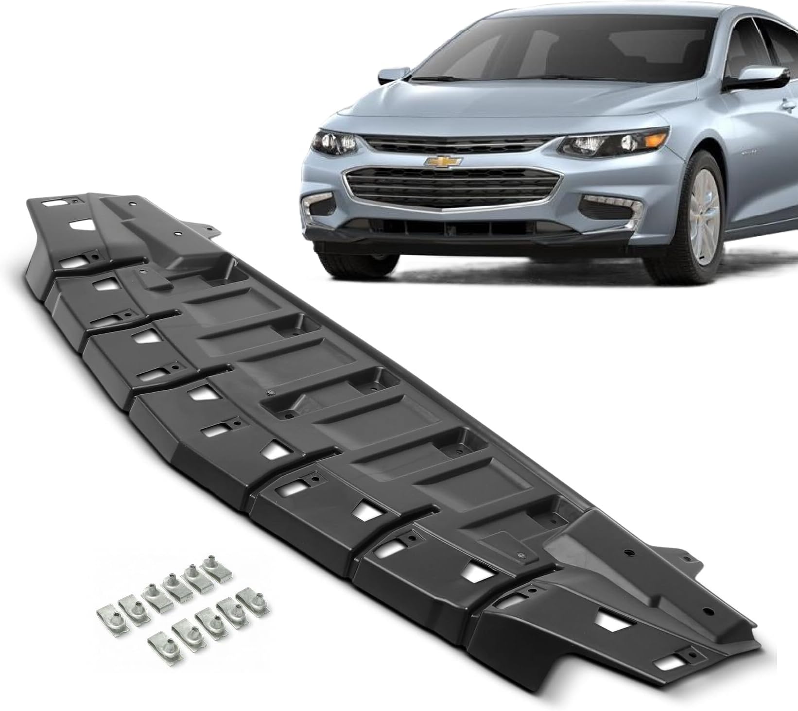 Front Lower Engine Splash Shield for 2016 2017 2018 2019 2020 for Chevrolet Malibu 22976385 CV33022A 22976385 GM1228151 GM1228151C GM1228151D GM1228151DSC GM1228151N GM1228151P