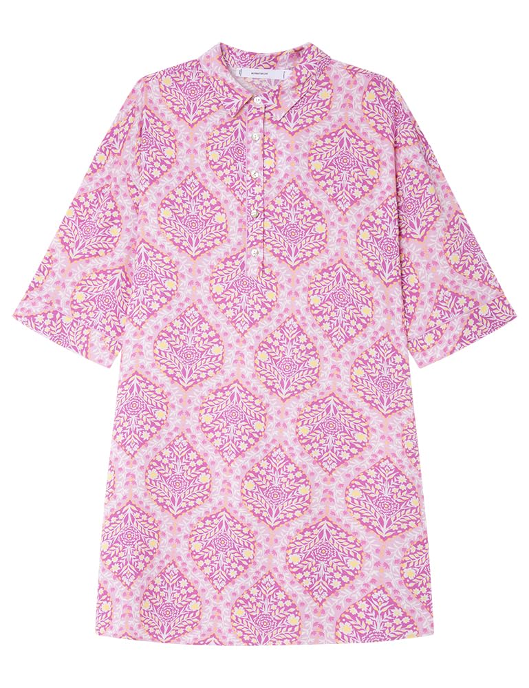 Camicia Da Notte Donna Women'secret In Cotone - Maniche Lunghe Con Stampa Smiley - Foto 9