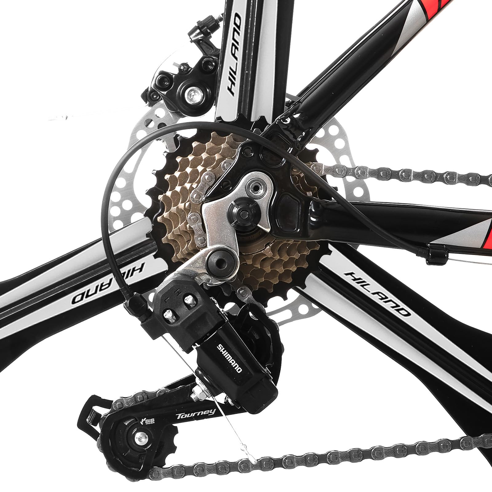 HILAND 26インチ マウンテンバイク 超軽量アルミフレーム ディスク