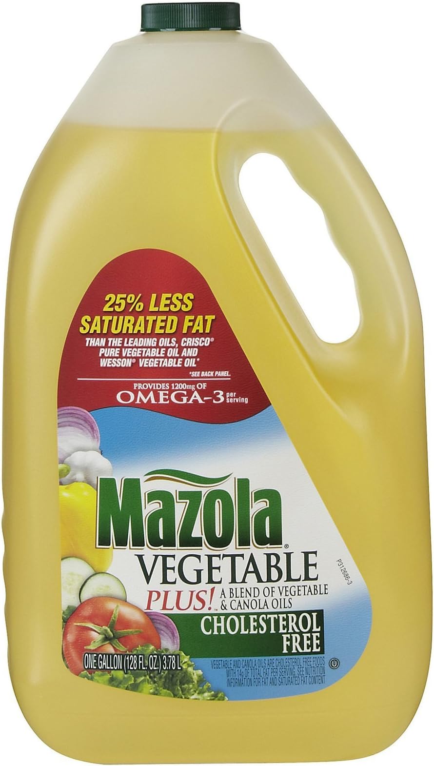 Vegetable Oil, 128 oz
