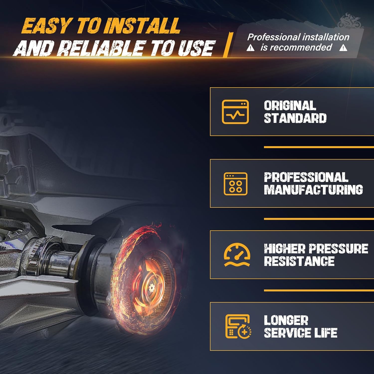 Rear Drive Differential Assembly Fit for Can-Am Defender HD5 2017-2019 | Outlander and Max Series 450 to 1000R, Excluding XMR Models, 2012-2019 | Renegade 500 to 1000R 2012-2018