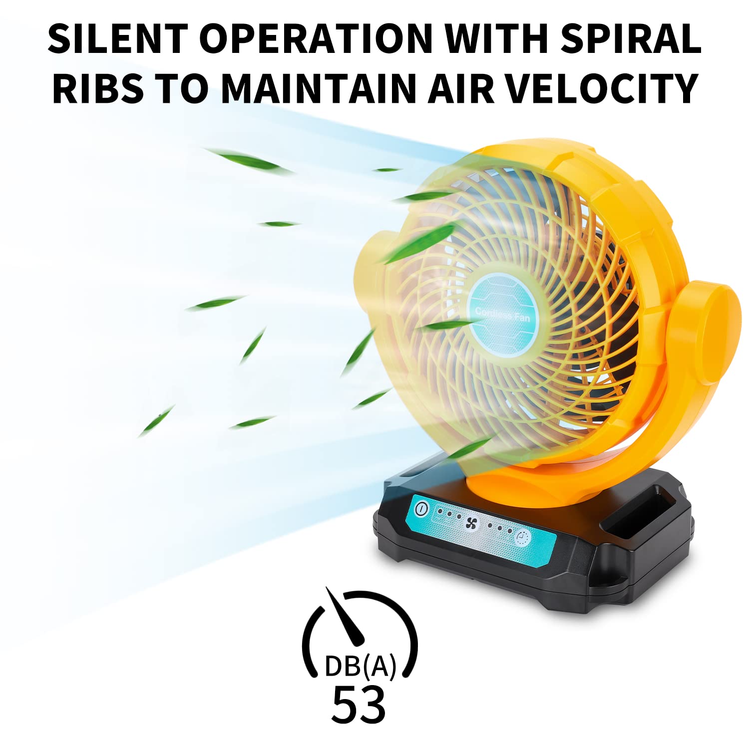 Amazon.com: Gerttilyon For Dewalt 20V Battery Fan, 3 Speed