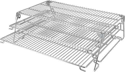Rejillas para carne deshidratada para Traeger Smoker Pro 575 22 34 Rejilla de enfriamiento y calentamiento para barril de 21" de profundidad de Pit