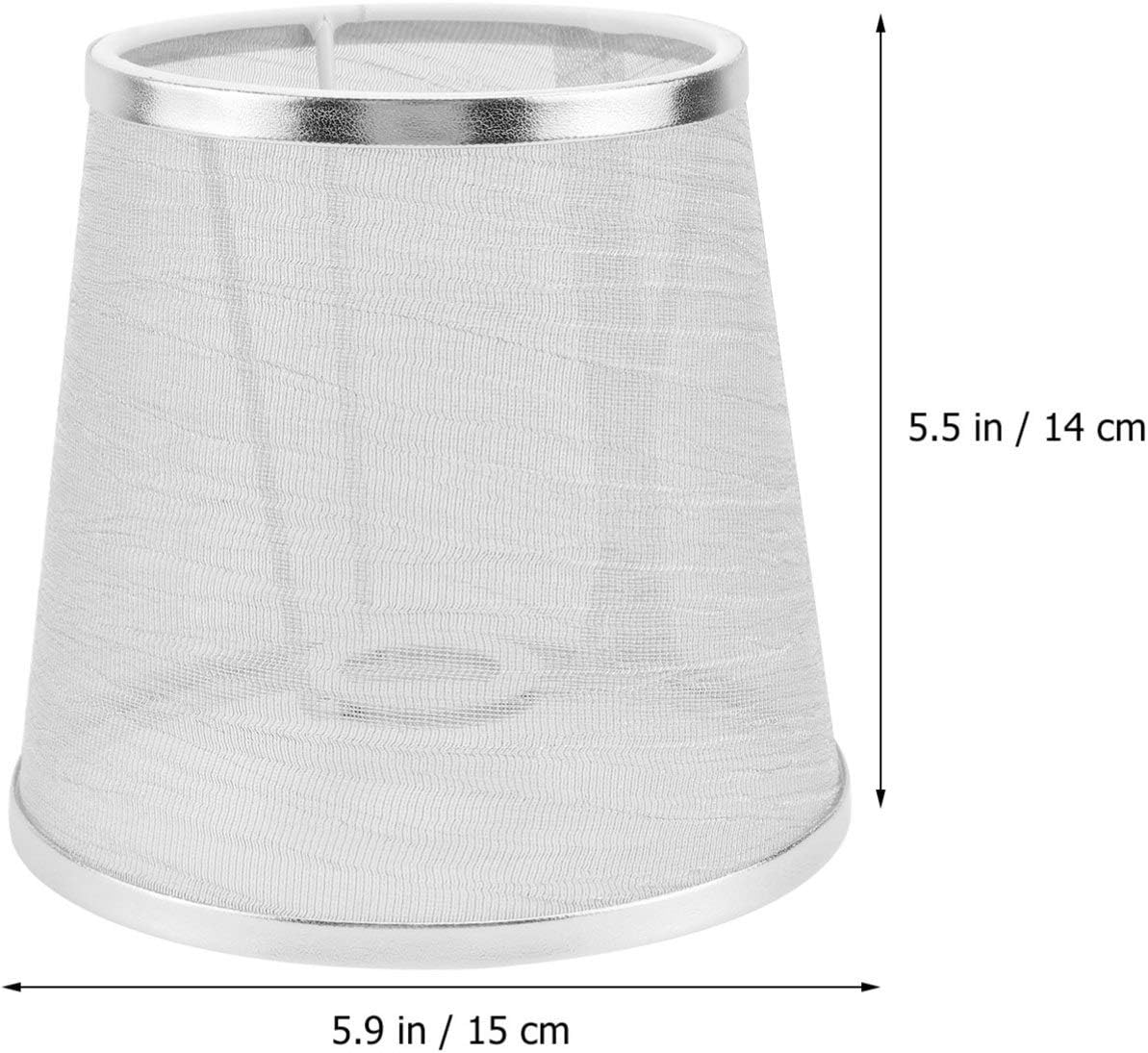 Cabilock 1pc Decorative Lamp Shade Chandelier Light Cover for Bedside Table Floor Lamps Cloth Material Eye Elegant Design