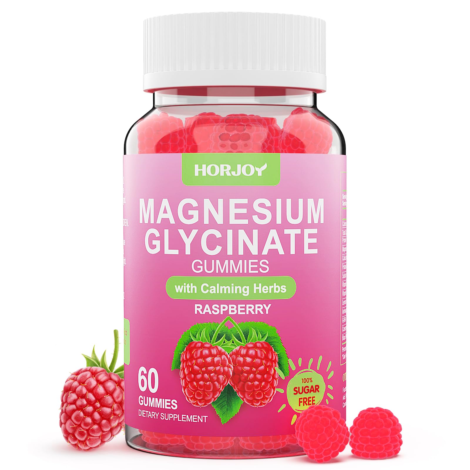 Amazon.com: Horjoy Magnesium Glycinate Gummies - Sugar Free