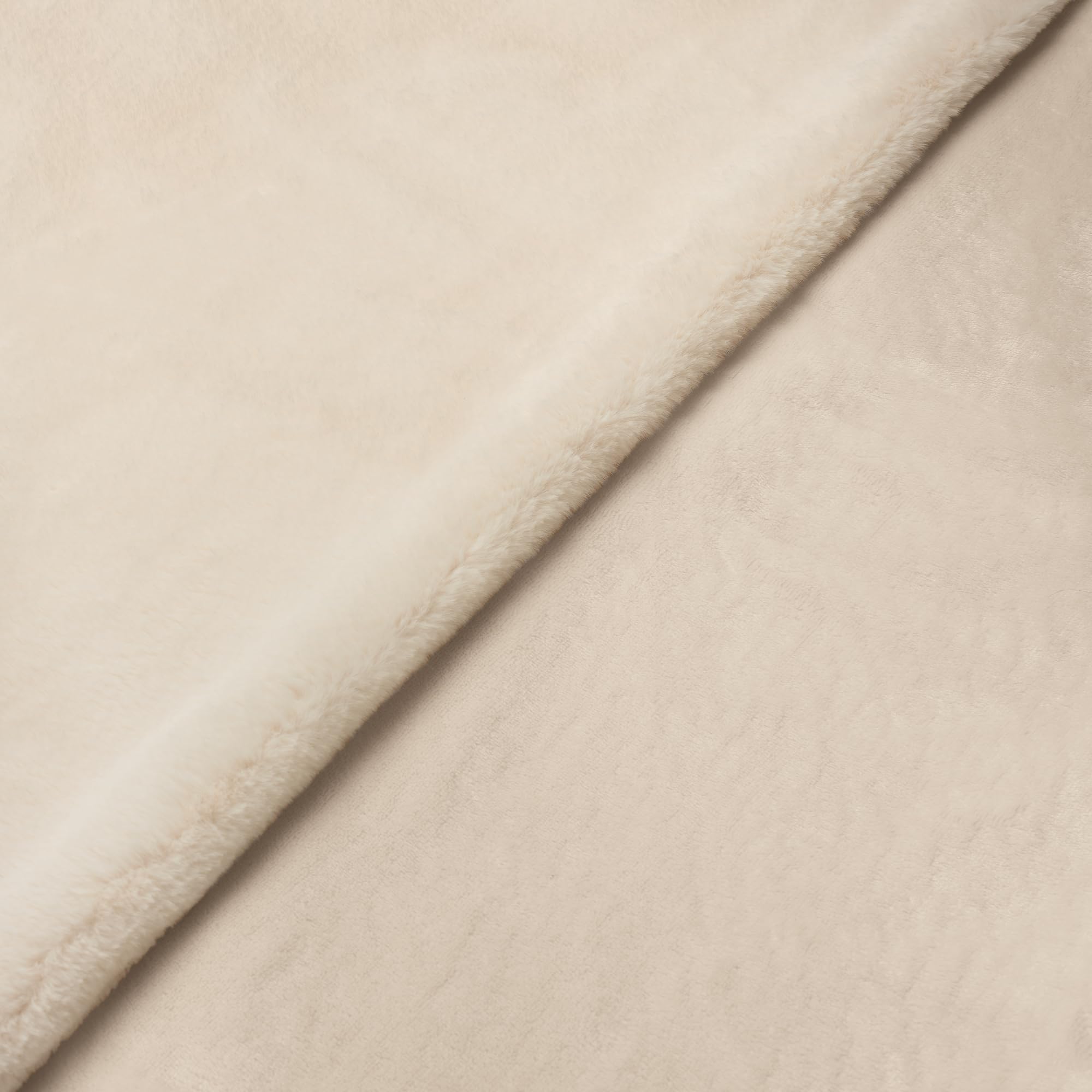Daga Coperta termica elettrica per divano Relax Soft Chic, tecnologia di riscaldamento Intellisense, tessuto morbido, effetto pelo e velluto, 6 livelli di temperatura, 160 x 120 cm