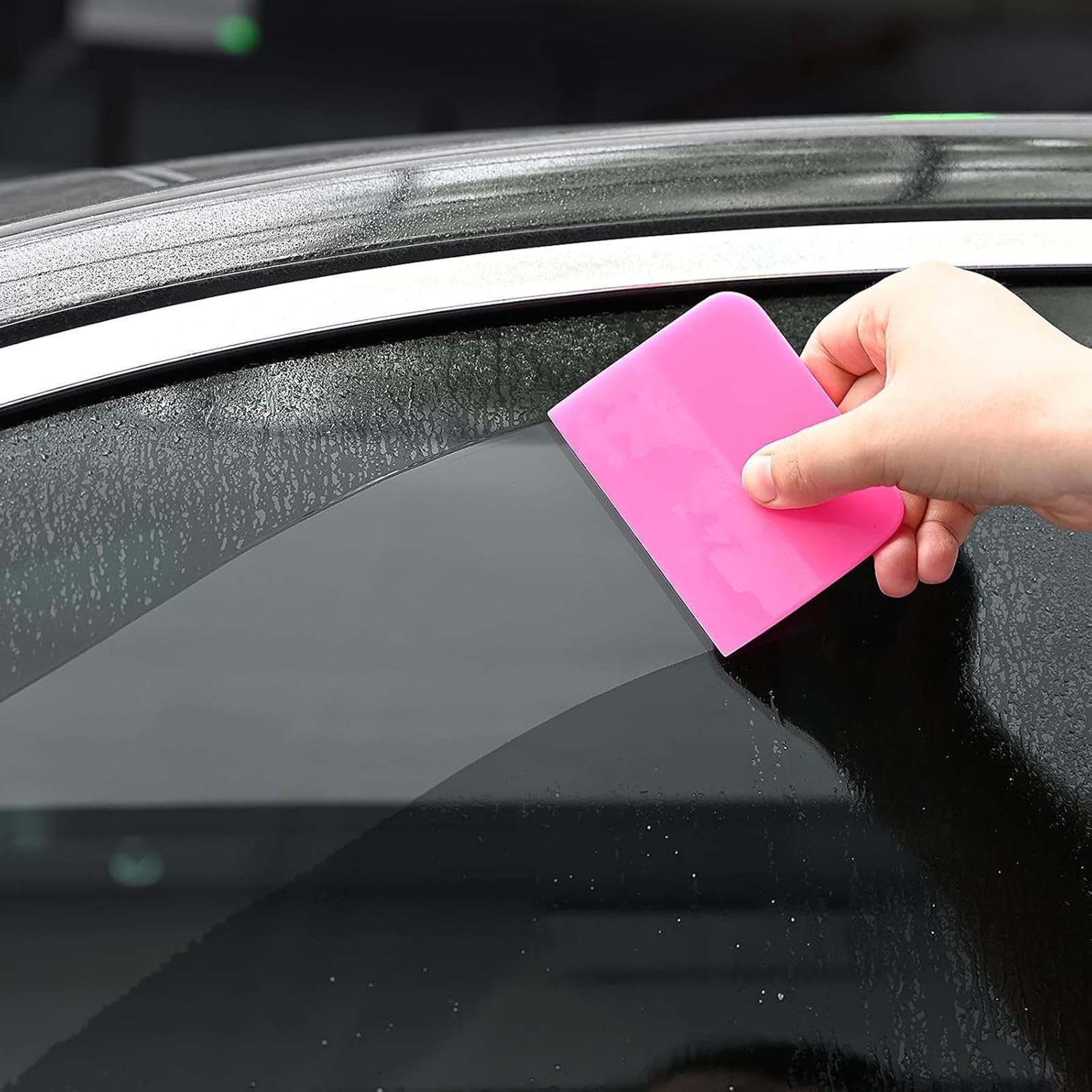 8 Spatole PPF in TPU, Portatili E Facili da Usare, per L'installazione di Pellicole Protettive per Auto, Vinile E Vernice, Rosa