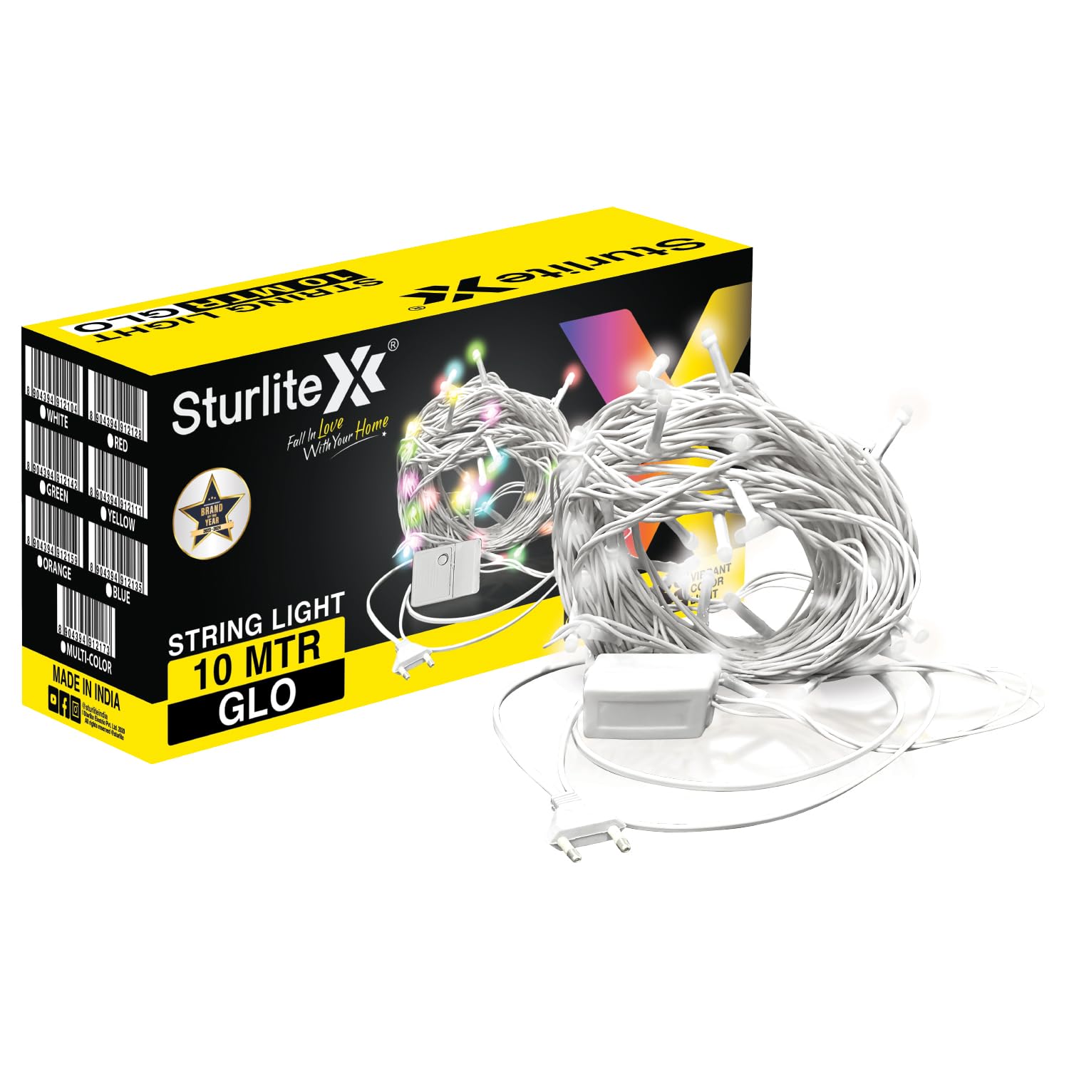 Sturlite GLO String Lights - 10m Green LED -12 Sturlite GLO String Lights - 10m Green LED -12