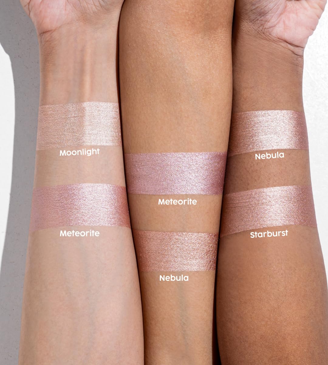 House Of Makeup Liquid Highlighter | High-glow, Smudge-proof Highlighter Makeup For All Skin Tones | 6 ml (Nebula, 6 ml) 1