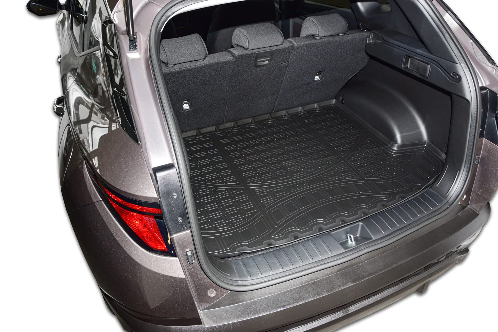 J&J AUTOMOTIVE | NORM Vasca Baule Per Bagagliaio In TPE Gomma Su Misura Adatti Per 3008 dal 2017, Bordo alto 4 cm, Antiscivolo, Inodore