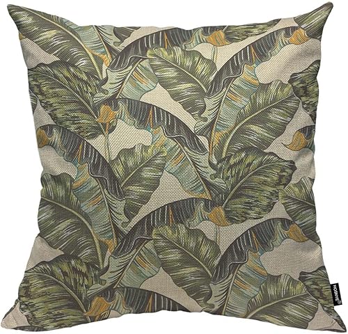 Miniatura 19 de HOSNYE Funda de Almohada con Formas de Gota Estilo Moderno de Mediados de Siglo Formas de Gota en Tonos Tela de Lino para Sofá Cama Sofá Automóvil