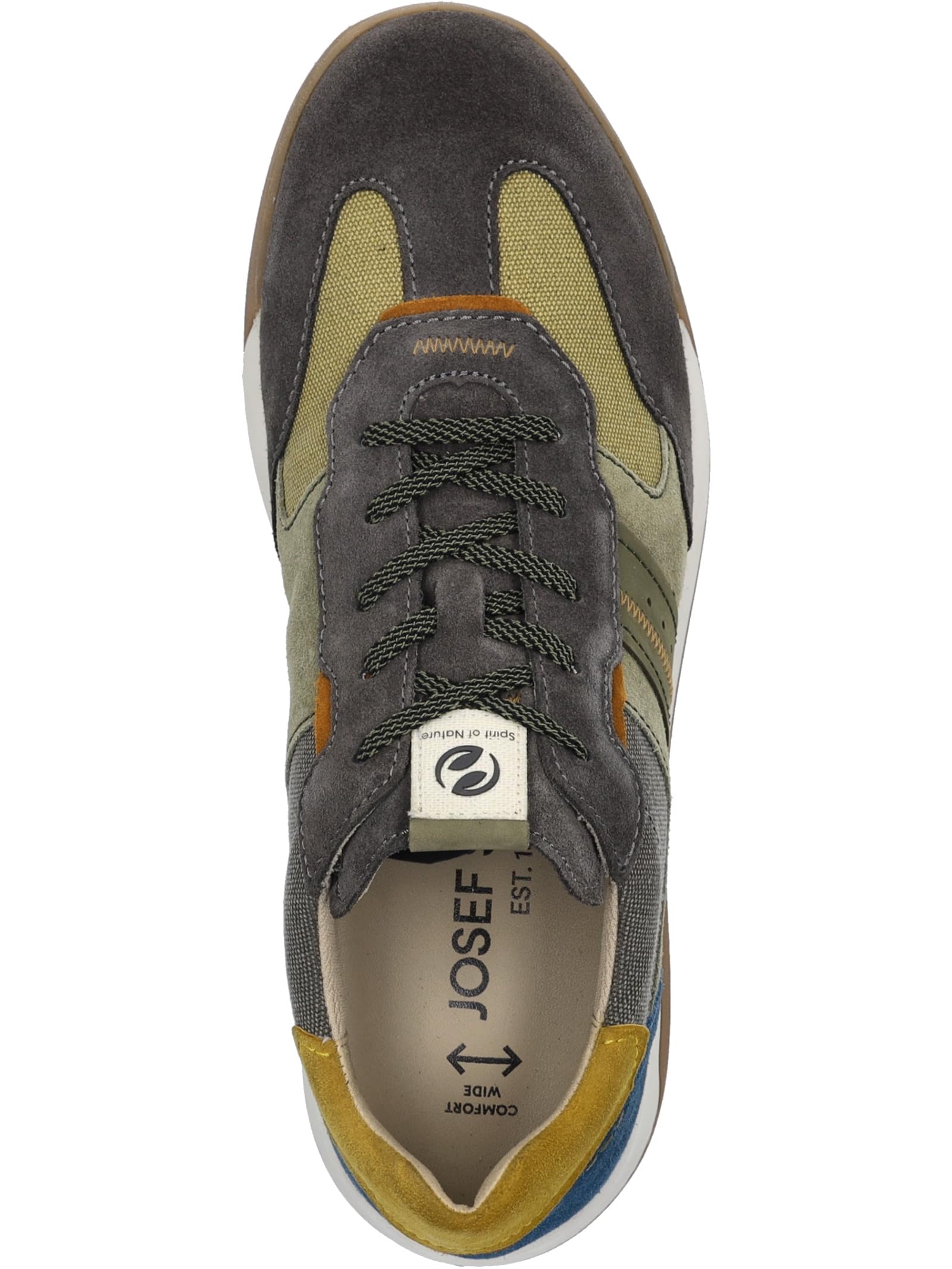 Josef Seibel Herren Low-Top Sneaker Blake.02,Weite H (Weit),Wechselfußbett