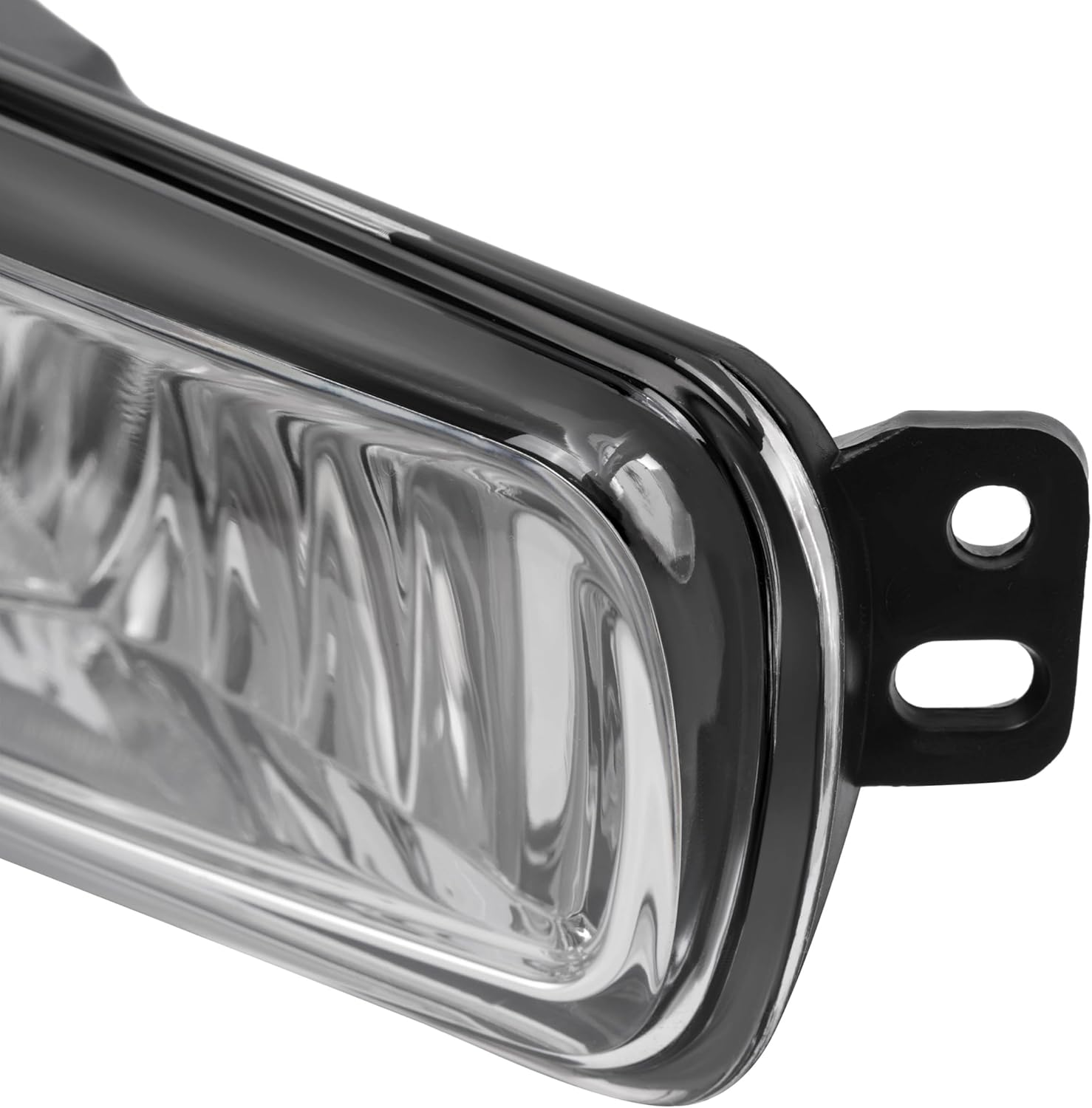 HECASA Fog Light Right Compatible with 2020-2026 Ford Transit,2015-2018 Ford Focus, 2022-2025 Ford E-Transit Bumper Driving Fog Lamps W/Bulb Passenger Clear Lens Replacement for FO2593236 F1EZ15200A