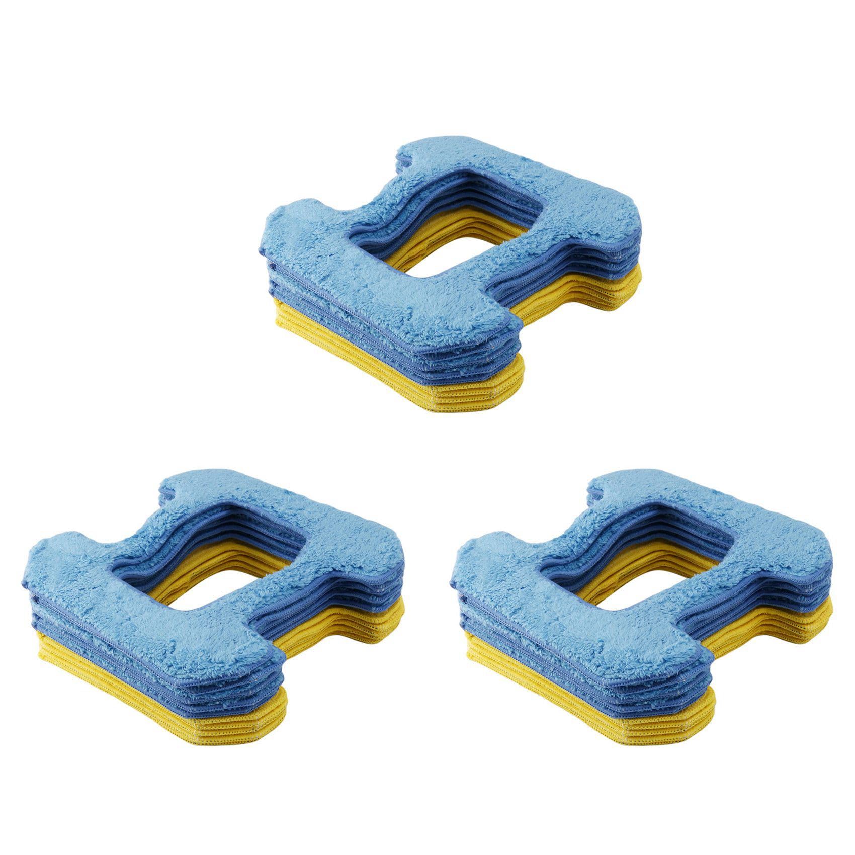 Hndhbfgrt 30X Rubbing Mop Pads for 298 Window Cleaning Robot Robot Rag Premium Microfiber Material Wet Cleaning+Dry
