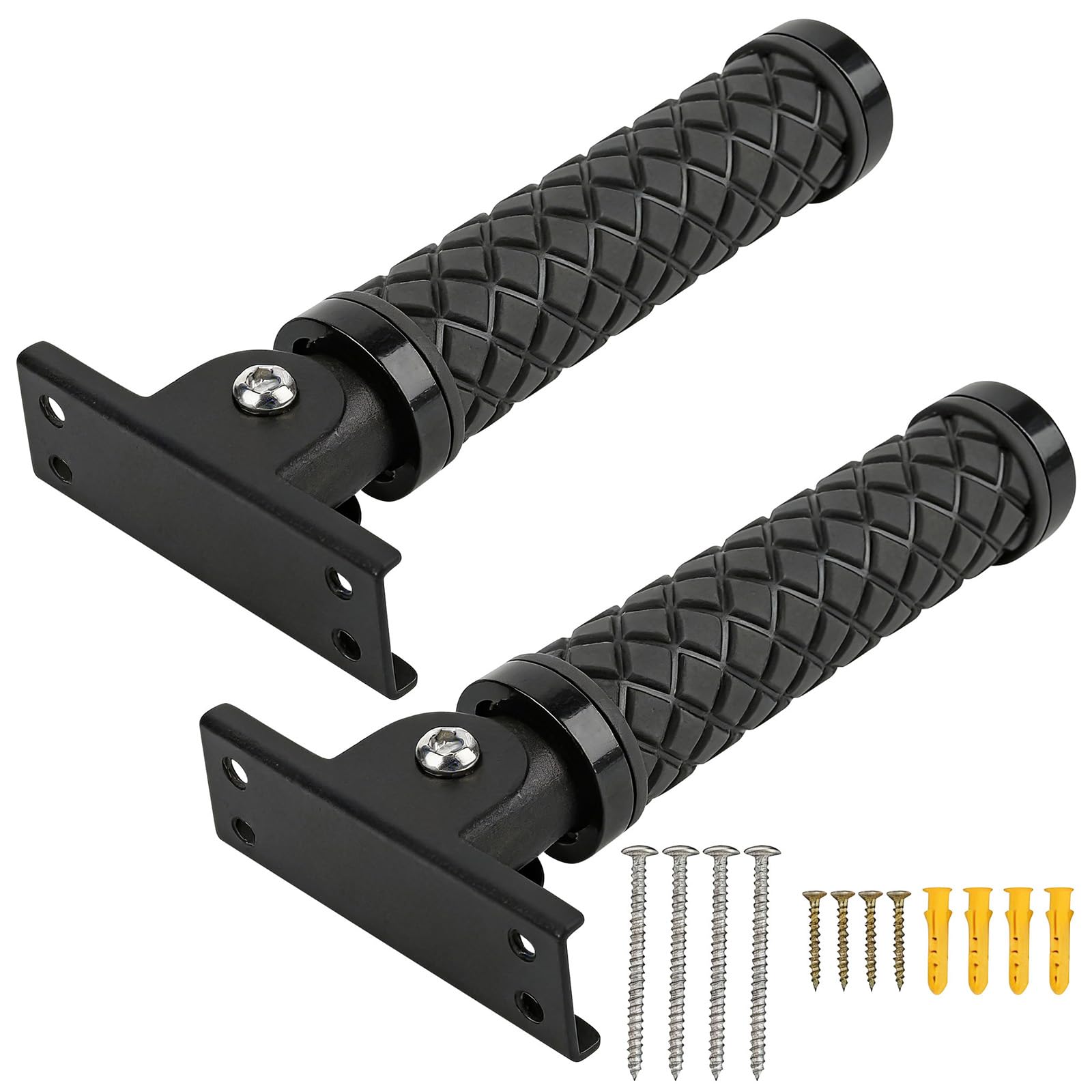 2Pcs Nonslip Extended Stair Assist Grab Rod Multifunctional Stair Assist Grab Rod Practical Handle Utility Handrail Nonslip Doorway Flipping Handle