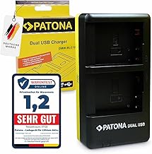 PATONA Dual Charger (USB-C Micro-USB) for DMW-BLC12 BLC12E BLC12PP Battery Compatible with Panasonic Lumix DMC G5 G6 G7 GH2 GX8 G70 G81 G91 FZ200 FZ300 FZ330 FZ1000 FZ2000