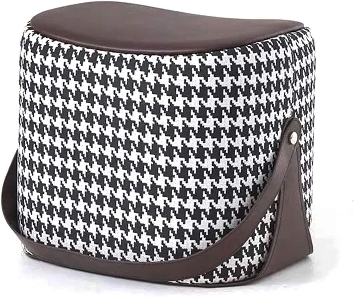 Taburete para cambiar zapatos de sofá y asiento de maquillaje creativo