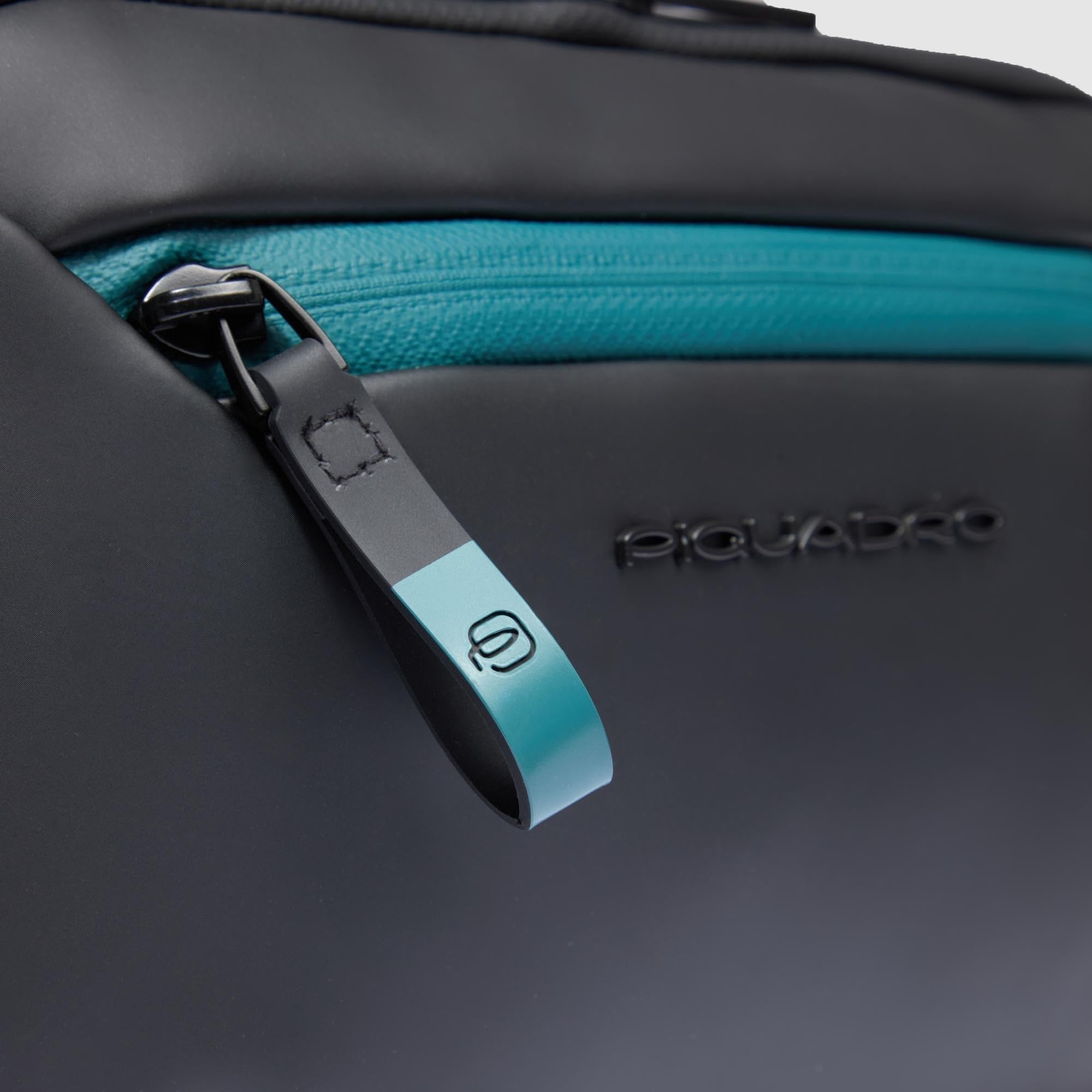 PIQUADRO – Beauty Case - Impermeabile – Tessuto Resistente – Compatto e Versatile - Uomo - Colore Nero