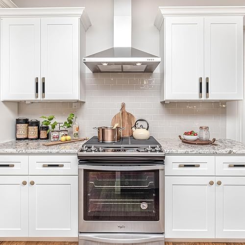 Miniatura 7 de ROMATEE Paquete de 10 tiradores moleteados de bronce champán y negro de 3-34 pulgadas de centro a centro, manijas de gabinete de cocina, accesorios