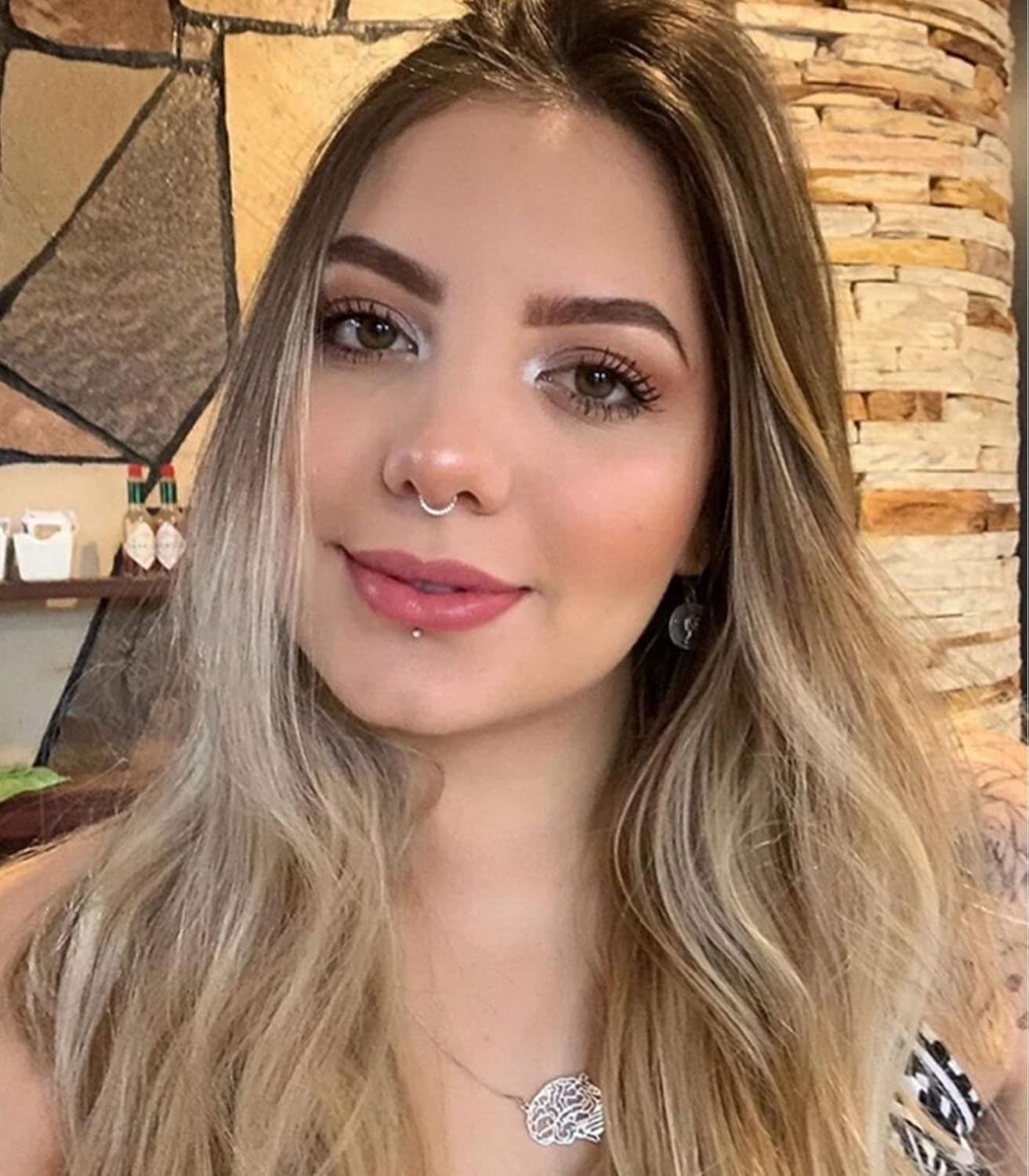 THUNARAZ 18G 16G Nose Rings Hoop for Women Men 5Pcs Surgical Steel CZ Opal Hinged Lip Nose Rings Daith Helix Cartilage Hoop Conch Rook Earrings Clicker Septum Body Piercing Jewelry 8mm 10mm - Image 5