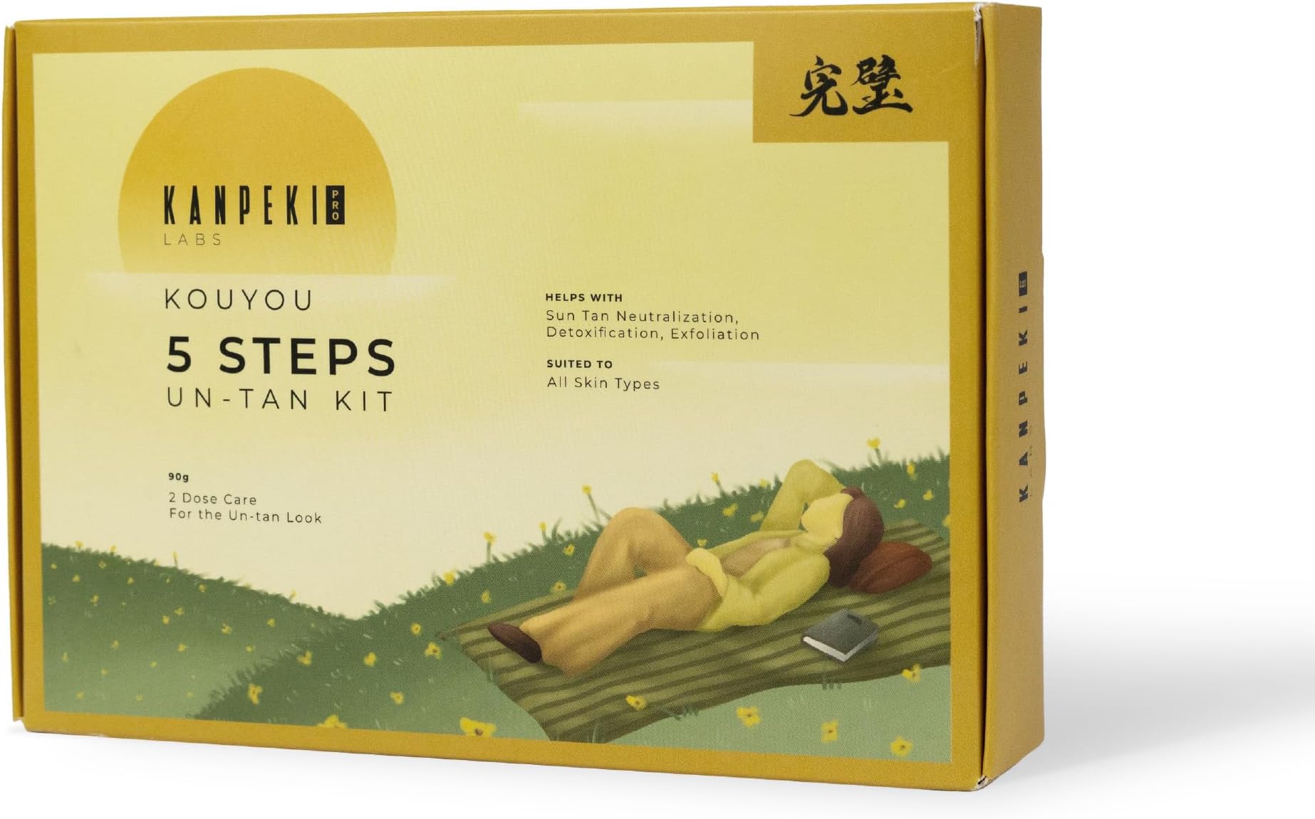 Kanpeki 5 Steps De-Tan Facial Kit (2 Doses)