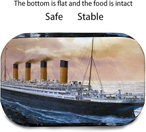 Miniatura 4 de Retro Titanic Famous Old Historic - Bolsa de almuerzo reutilizable con correa para el hombro para hombres y mujeres