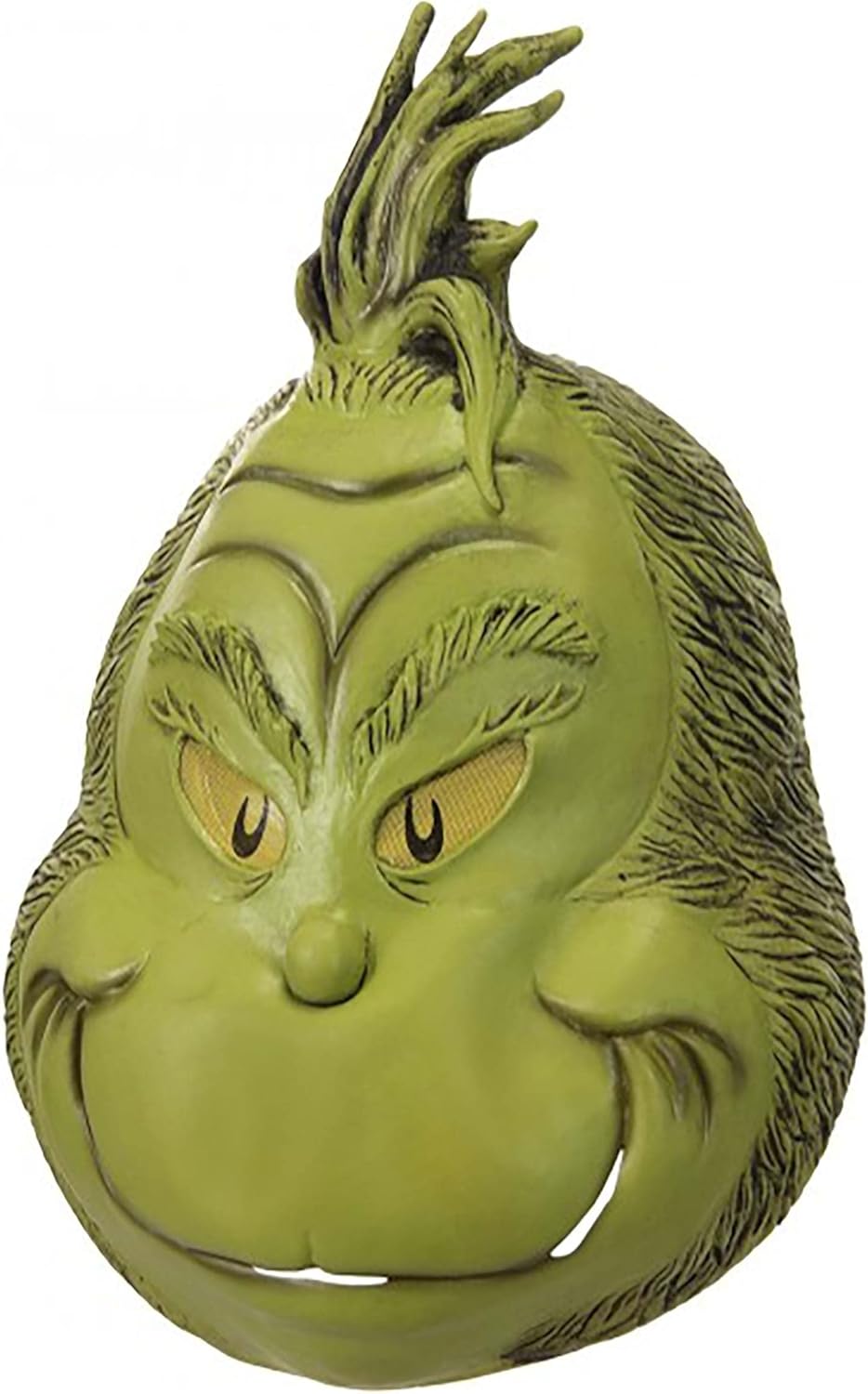 Deluxe Adult Grinch Costume | Men's Dr. Seuss The Grinch Green Jumpsuit with Latex Full Mask, Collar & Elongated Gloves - Image 5