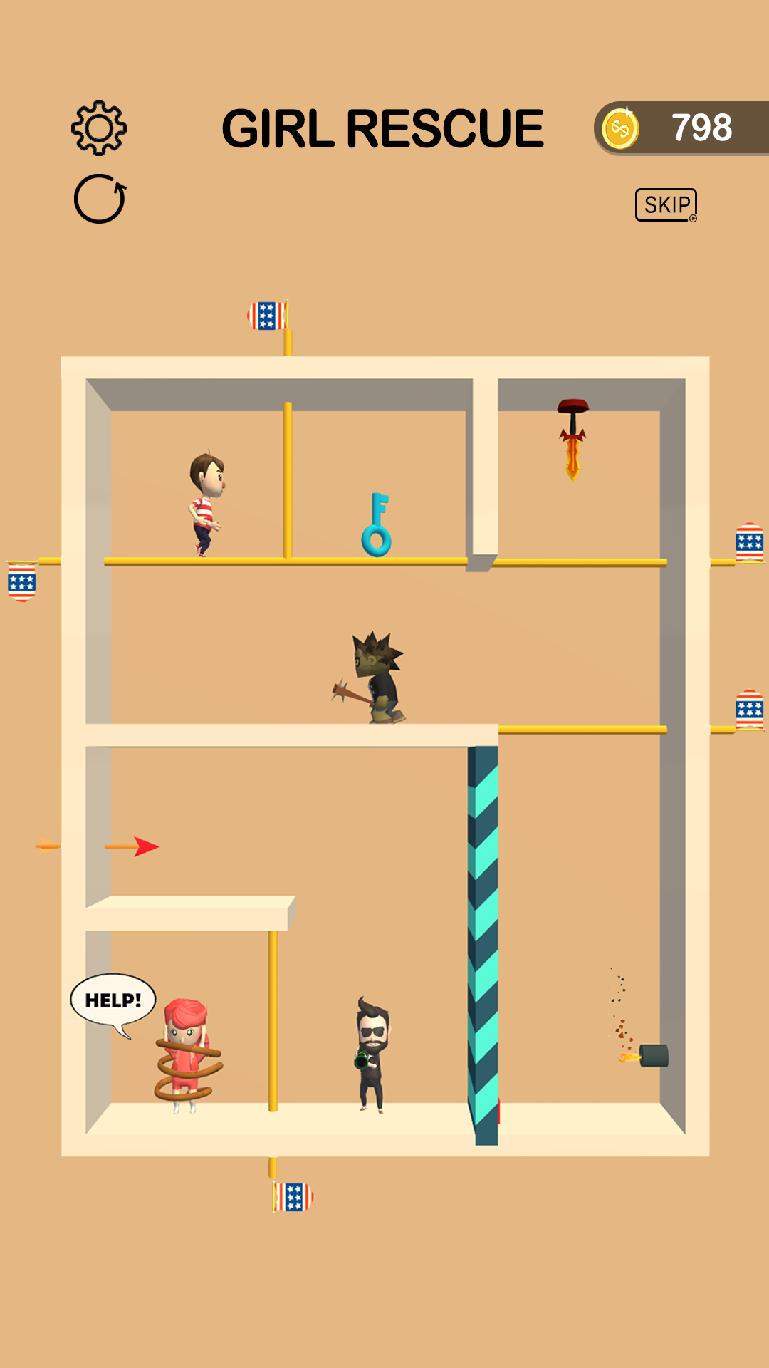 Pin RescuePull the pin game! App on Amazon Appstore