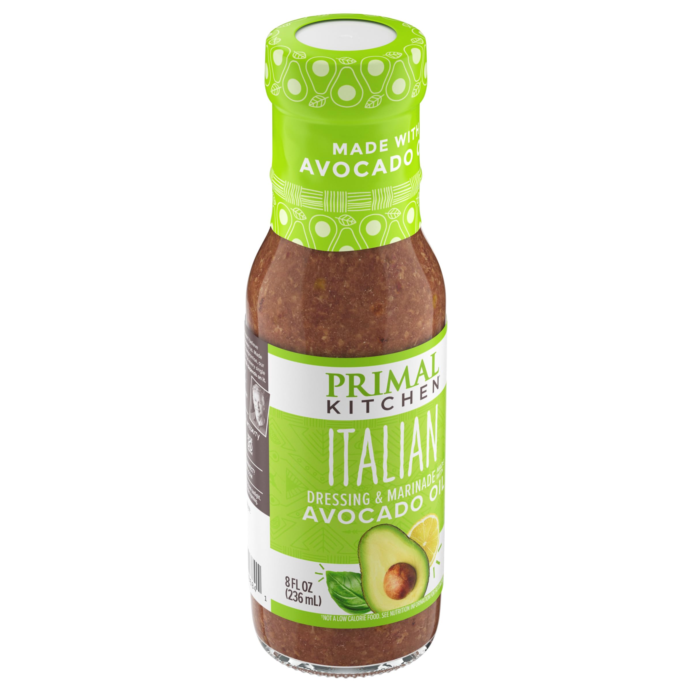 Primal Kitchen Vinagreta y Marinada de Aceite de Aguacate Sin Gluten Italiana 8 fl oz