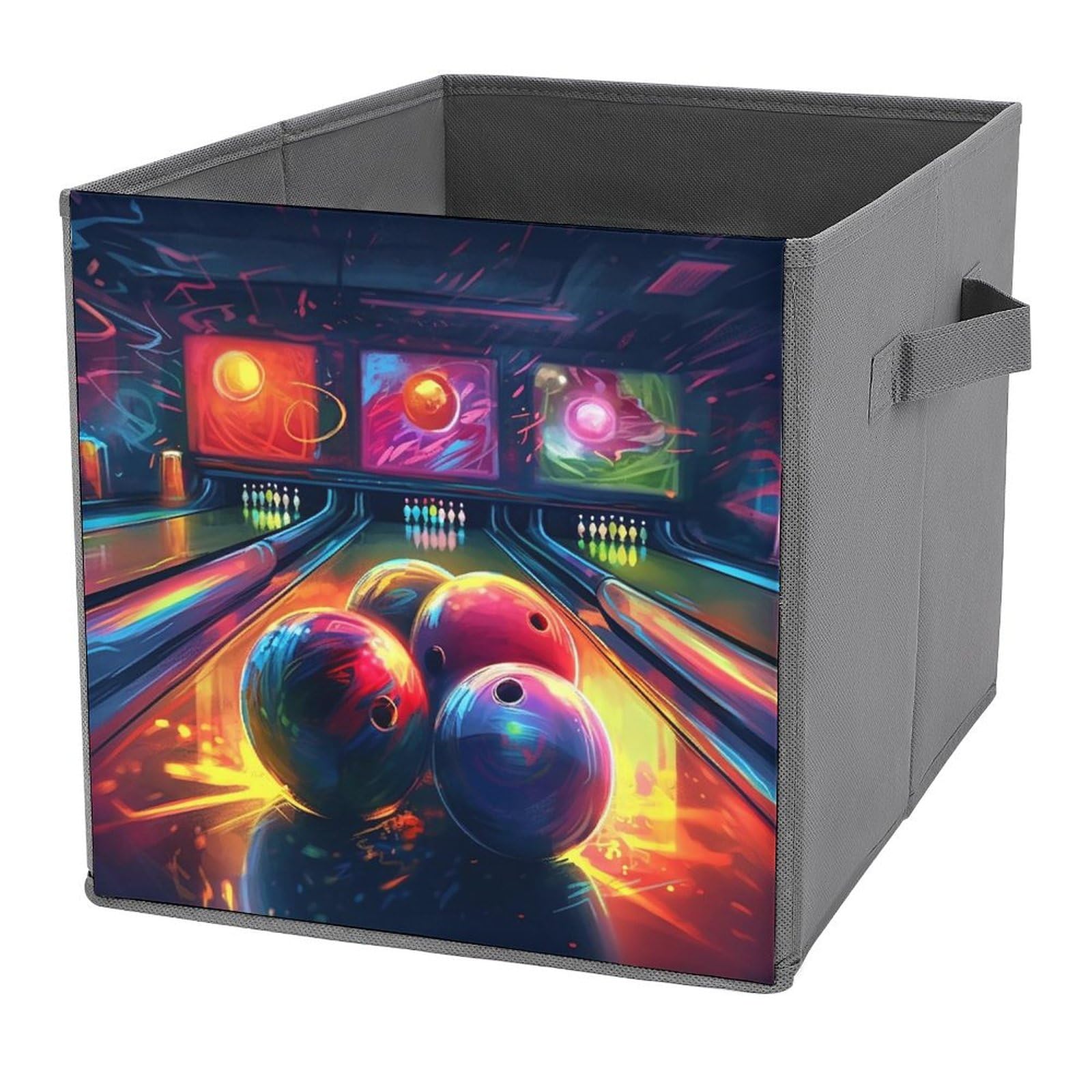 Bacs de rangement pliables haut de gamme pour boules de bowling et jeans