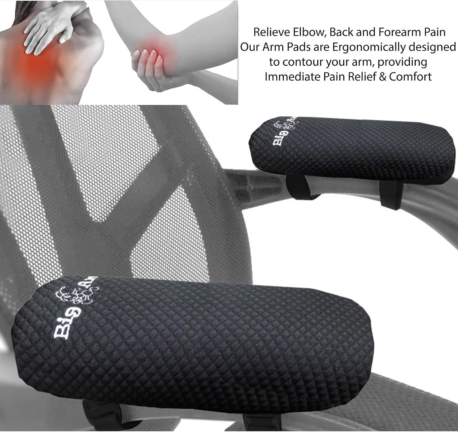 Buy Big Ant Chair Armrest Pad,2 Pack Soft Memory Foam Office Chair Arm