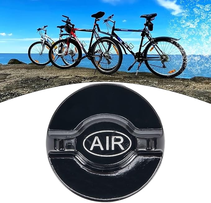 Tapón de válvula de aire de aleación de aluminio para horquilla de suspensión delantera de bicicleta miniatura 9