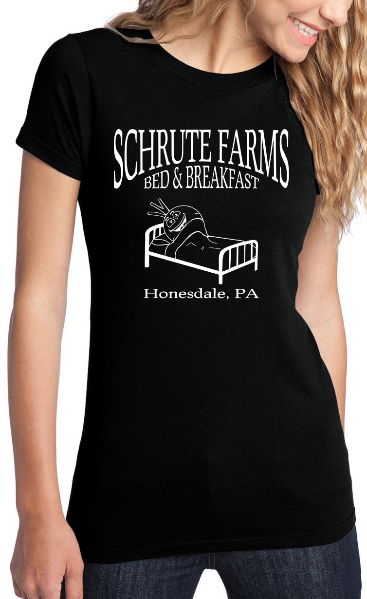 Beetwine EssentialsSchrute Farms Bed & Breakfast Beets T-Shirt - Honesdale PA - Juniors Tee