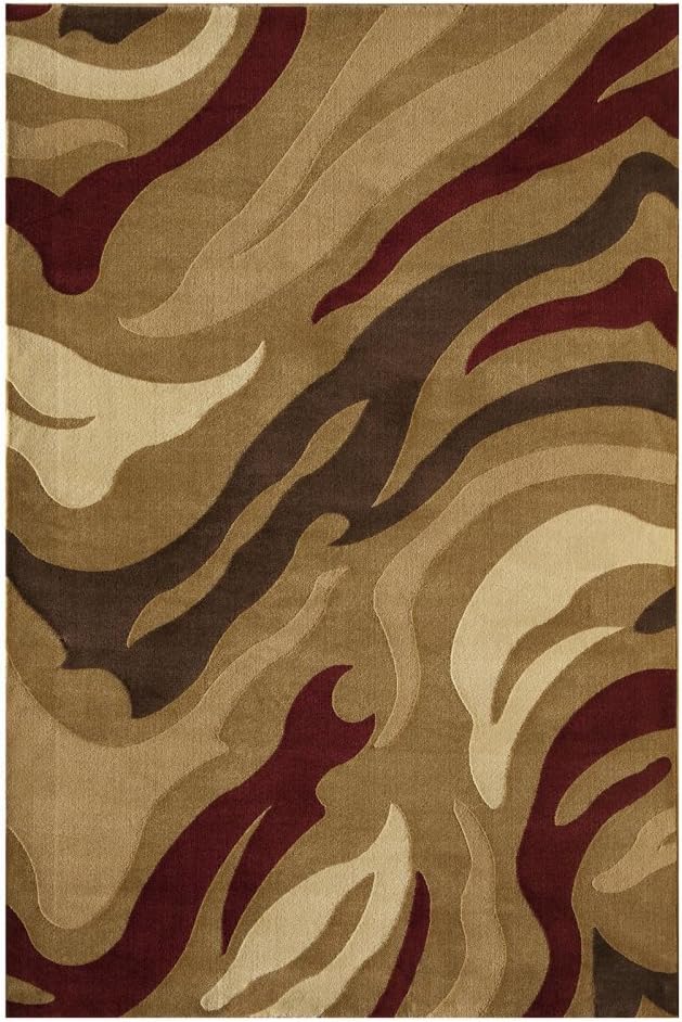 Rugs America Torino Area Rug, 3Feet 11Inch by 5Feet 3