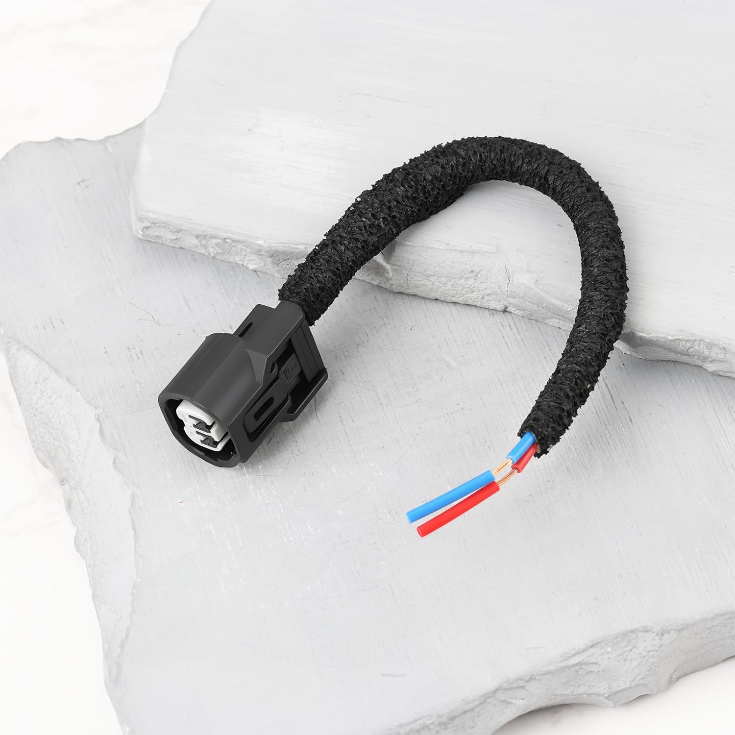 Compatible with Honda Civic Acura 2 Pin Coolant Temperature Sensor Connector Plug Harness 13.7 Cm Replace OEM 37870 PNA 003 37860