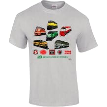 Daylight Sales Burlington Northern Heritage Authentic Railroad T-Shirt [17]